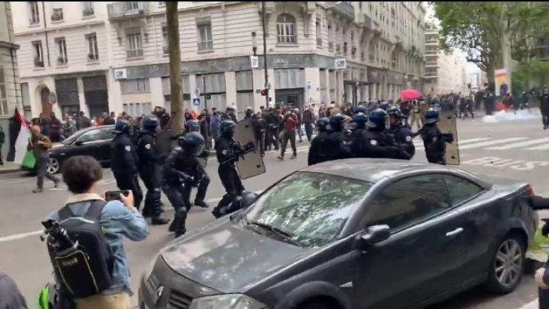 Manistaciones en París