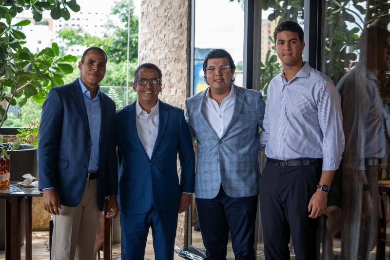 José Cepín, Charlies Hernández, Nelson Polanco y José González.