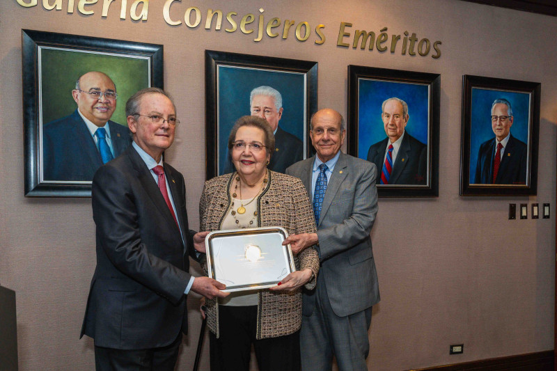 Manuel A. Grullón, Noris Pozo Perelló y Marino D. Espinal.