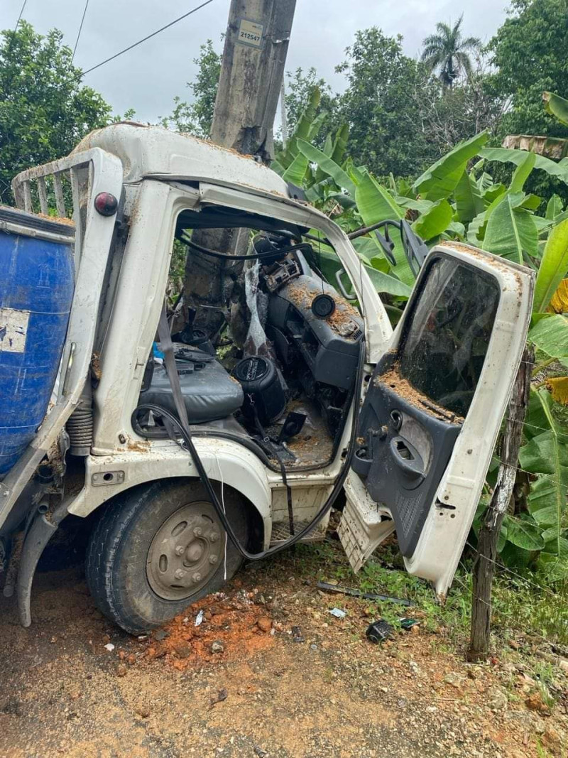 Accidente en Bajo Yuna