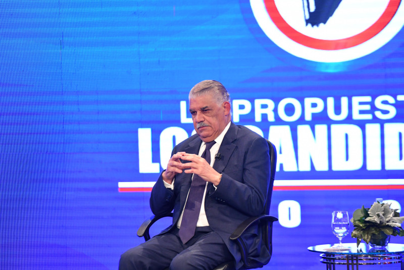 Miguel Vargas Maldonado, candidato a la presidencia por el PRD.