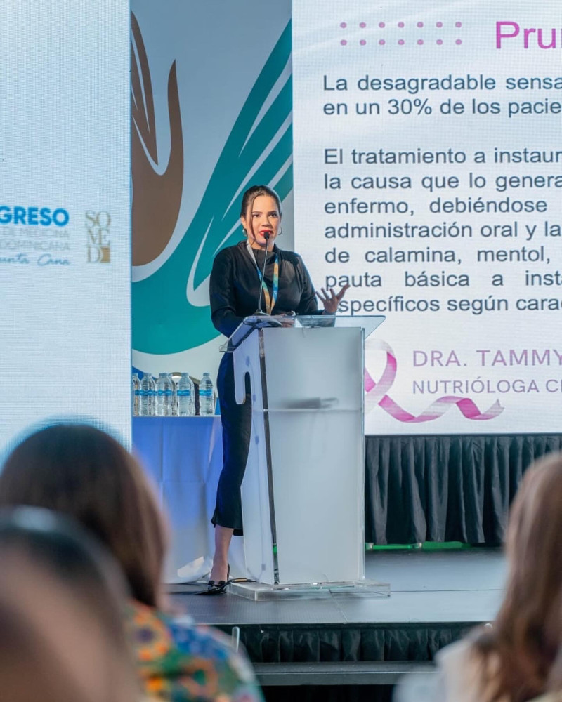 Dra. Tammy Toribio presenta conferencia “Abordaje de la Medicina Estética en los Pacientes Oncológicos