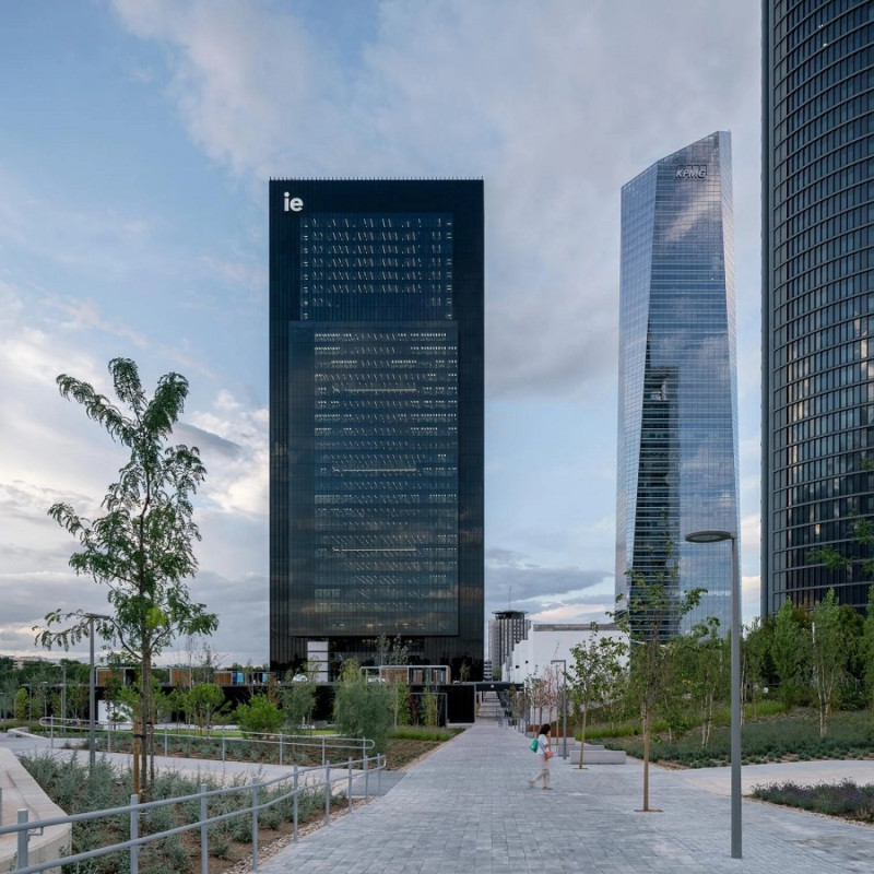 Campus Ie Tower en Madrid.