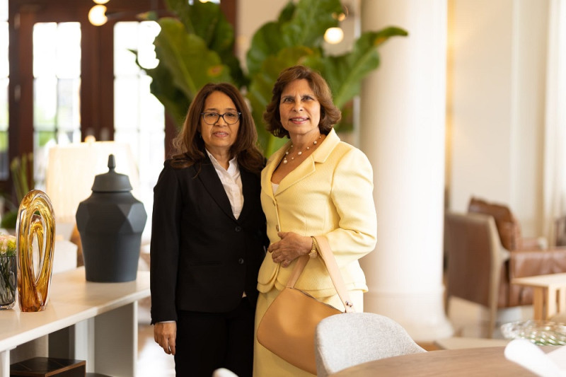 Lizette Ortega y Cruz Amalia Rodríguez.