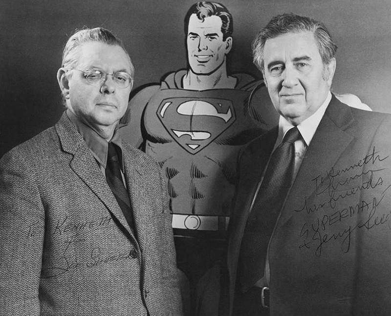 Jerry Siegel y Joe Shuster son los creadores de 'Superman'
