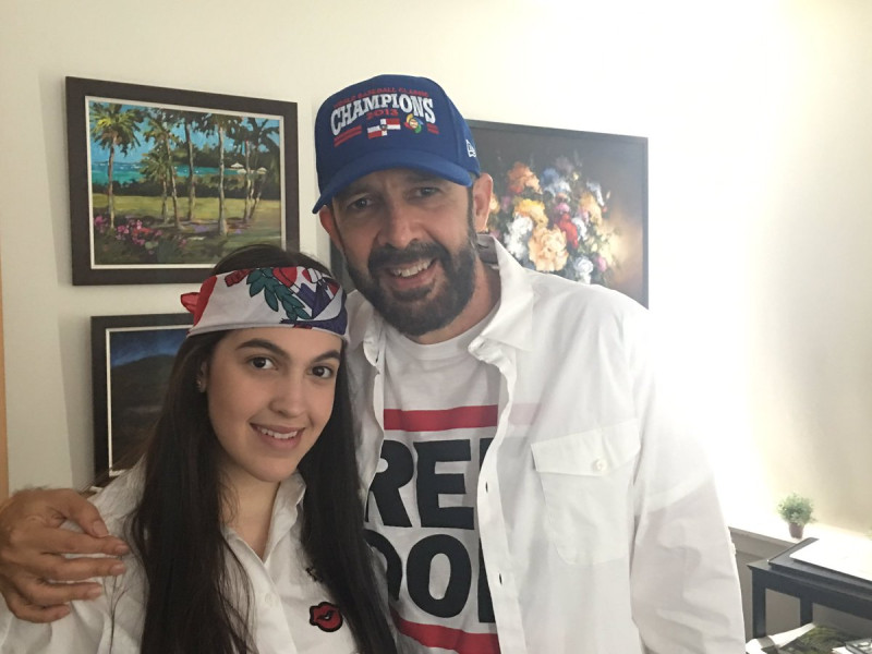 Juan Luis Guerra y su hija, Paulina Guerra