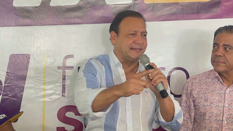 Abel Martínez, candidato presidencial del Partido de la Liberación Dominicana (PLD).