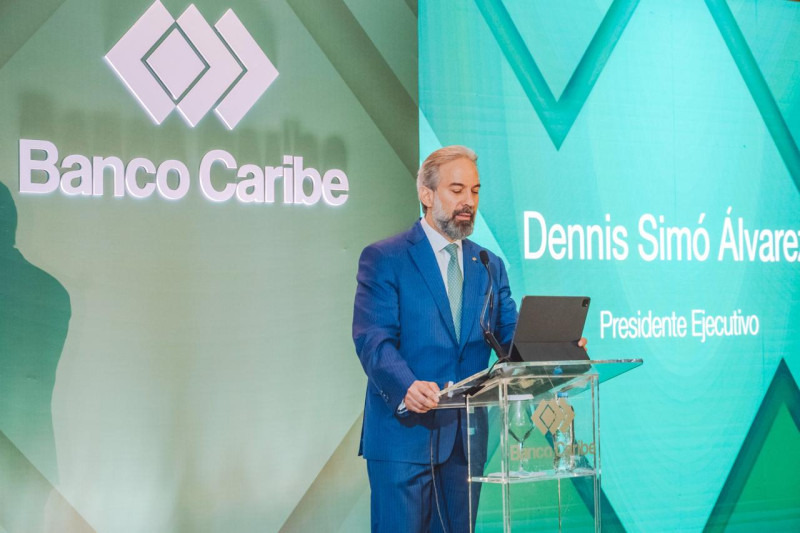 El presidente del Banco Caribe destacó el crecimiento de la entidad en sus 20 años de existencia.