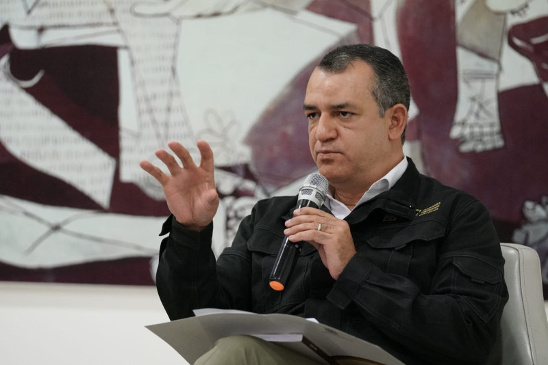 Román Jáquez Liranzo, presidente de la Junta Central Electoral, en el almuerzo del Grupo de Comunicaciones Corripio