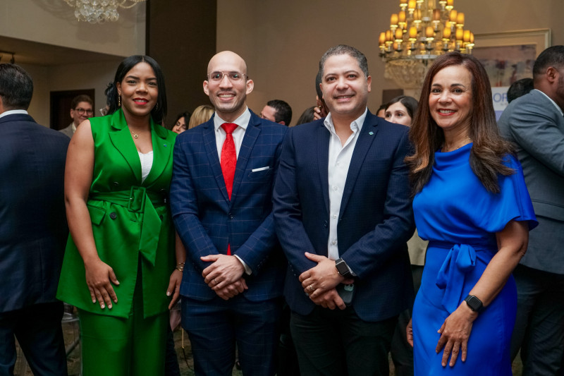 Sarah Charles, Geremy Santos, Euris Infante y Maripily Peralta.