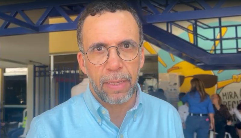 El coordinador nacional de la campaña presidencial del Partido de la Liberación Dominicana (PLD), Andrés Navarro.