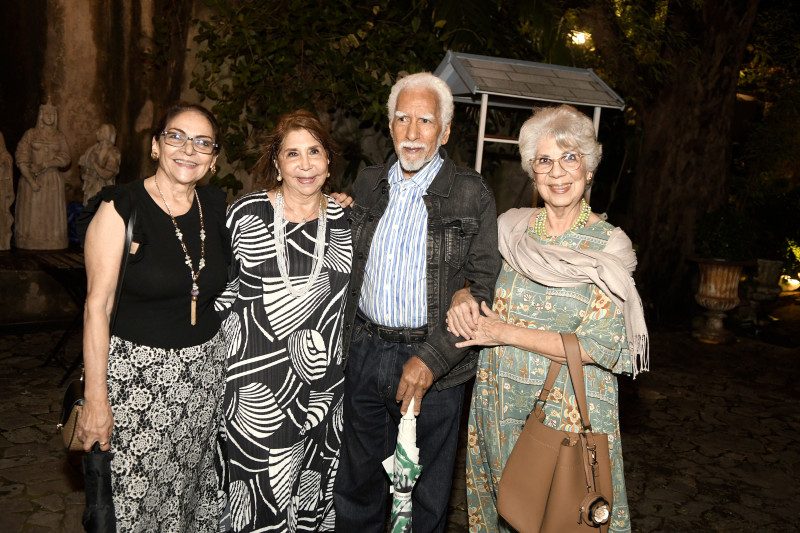 Mildred Canahuate, Luisa Pérez Viñas, Antonio Guadalupe y Asia Azar