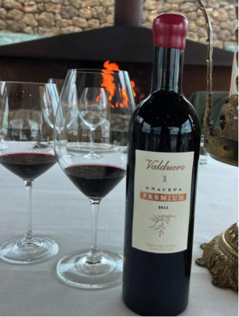 Tres coleccionistas europeos y un Máster of Wine, otorgan 99 puntos a Valduero Unacepa Premium.