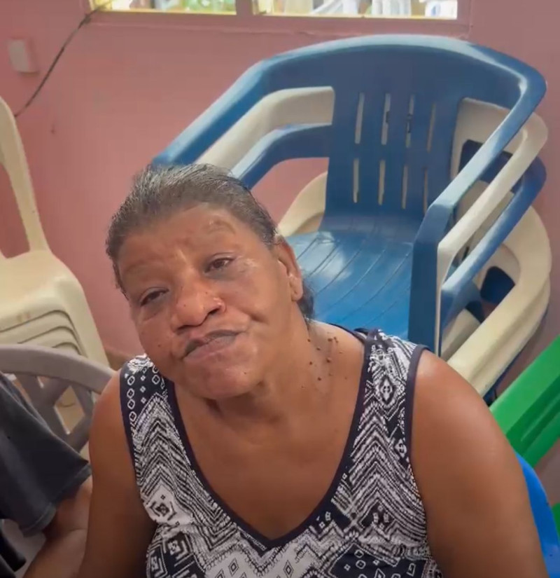 Miriam Guzmán, madre de mujer mutilada en San Cristóbal por expareja.