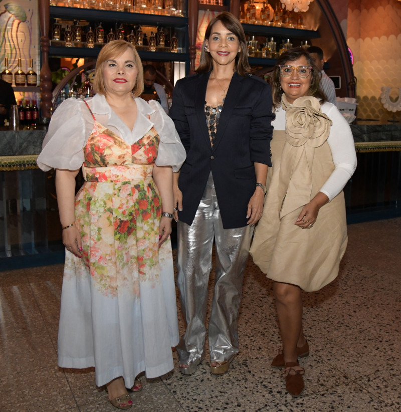 Rommy Grullón, Claudine Nova y Anny Abate