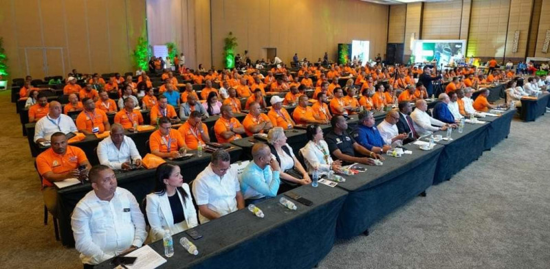 Delegados ante el Congreso del FEDODIM que se realiza en el Hotel Hard Rock, de Punta Cana.