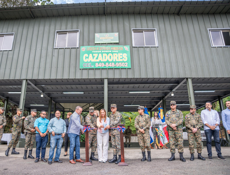 Inauguración del remozamiento del Destacamento Destacamento Militar “Casabito”.
