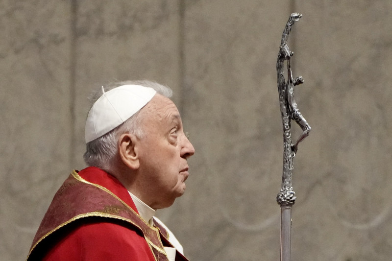 El papa en la Ciudad del Vaticano el 19 de mayo de 2024.