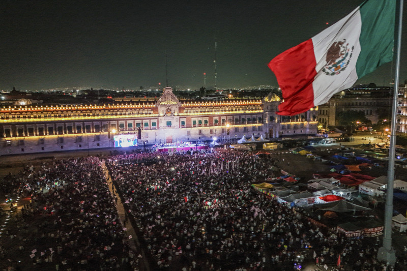 Zócalo, la plaza principal de la Ciudad de México