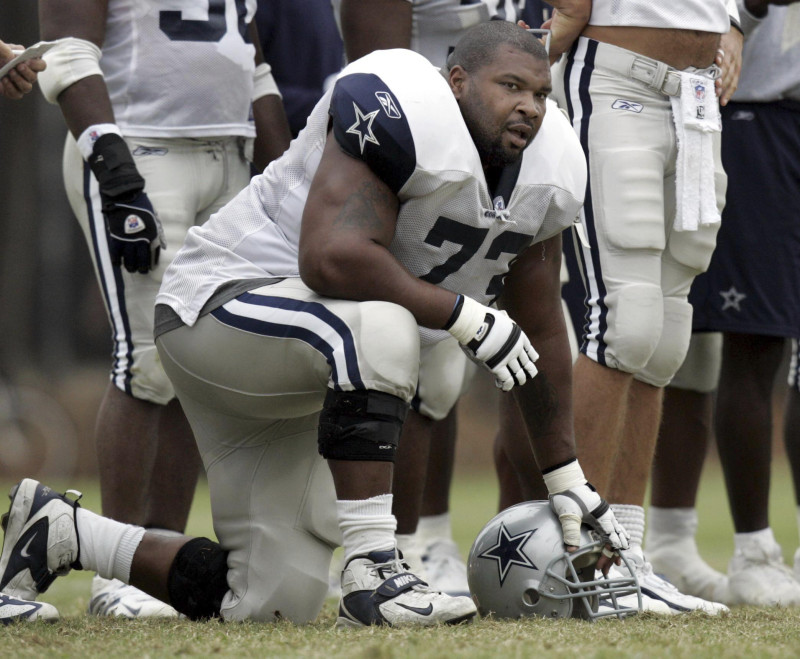 Larry Allen de los Dallas Cowboys