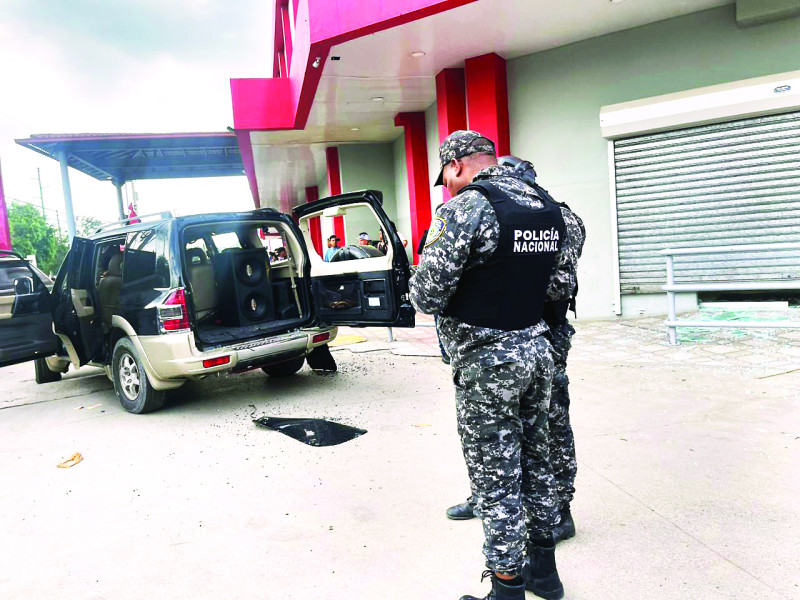 El 24 de mayo robaron en la sucursal del Banco de Reservas en la zona sur de Santiago