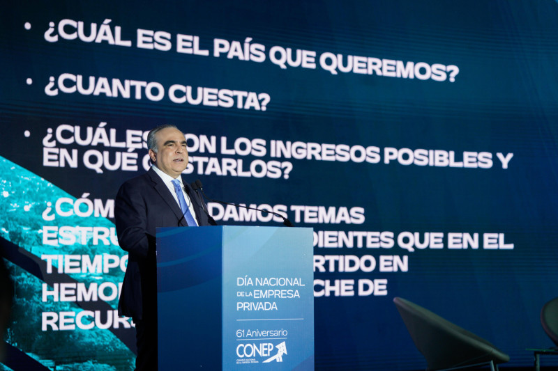 Celso Juan Marranzini, presidente del Conep.