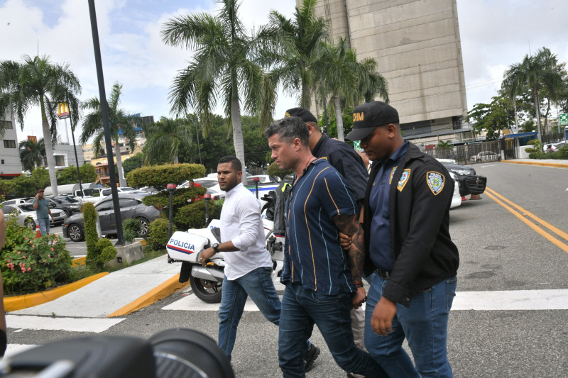 Jorge Luis Estrella Arias, acusado de asalto en Banco Popular.