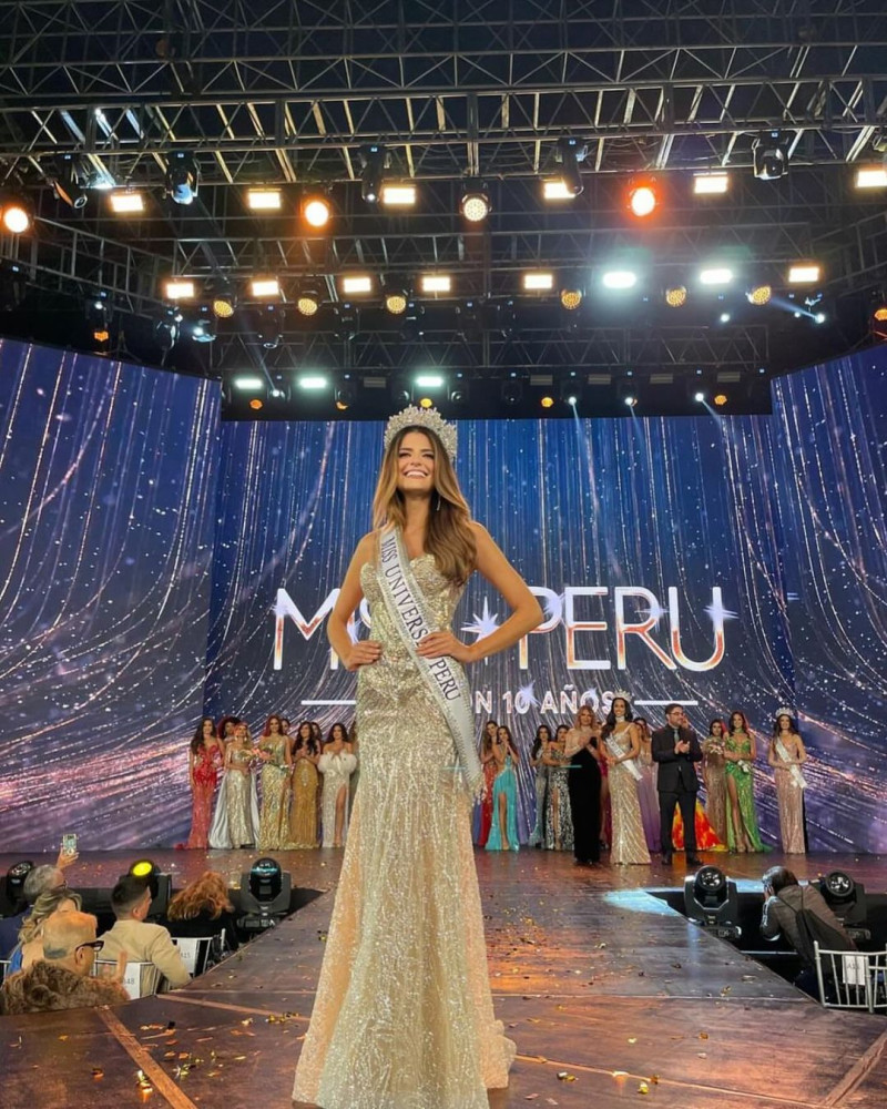 Tatiana Calmell se coronó Miss Perú 2024