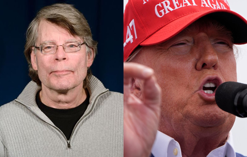 Stephen King y Donald Trump