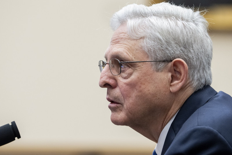 El secretario de Justicia estadounidense Merrick Garland en el Congreso en Washington el 4 de junio del 2024.