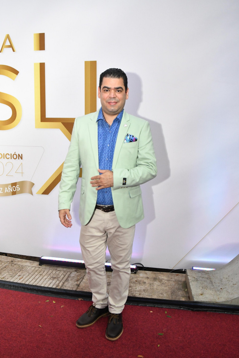 Rafael "Boba" Bobadilla fue parte de los presentes en Premios La Silla 2024.