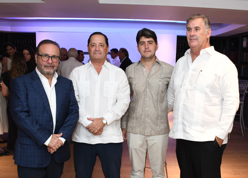 Pedro Rodríguez, Mariano Sanz, Jorge Strofer y Guillermo Strofer