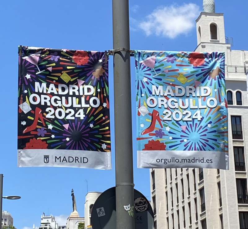 Cartel del Ayuntamiento de Madrid