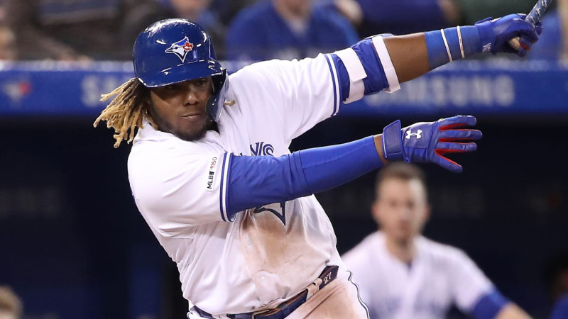 Vladimir Guerrero Jr. había dicho que nunca jugaría con los Yankees.