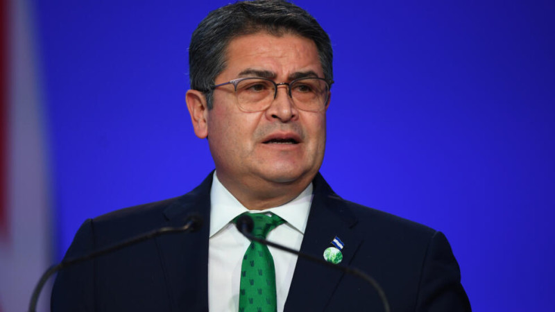 Juan Orlando Hernández, expresidente de Honduras.