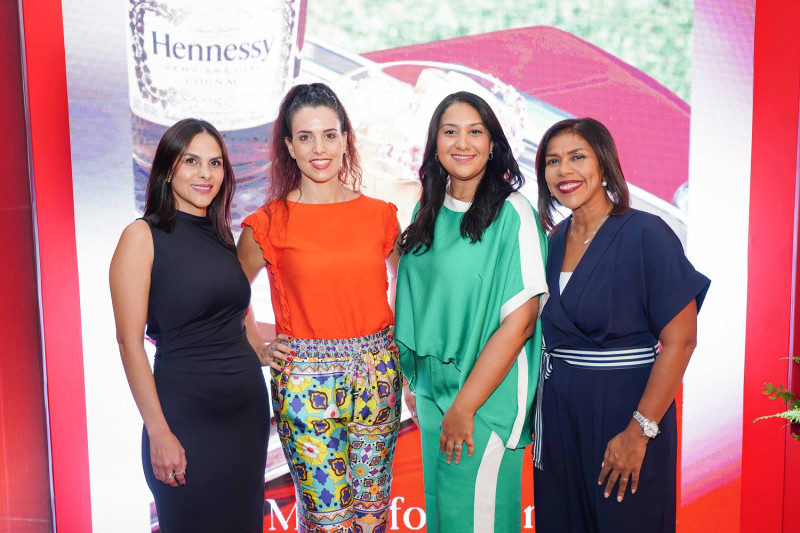 Emilie Teuma, Estefanía Díaz, Katherine García y Wanda González. C