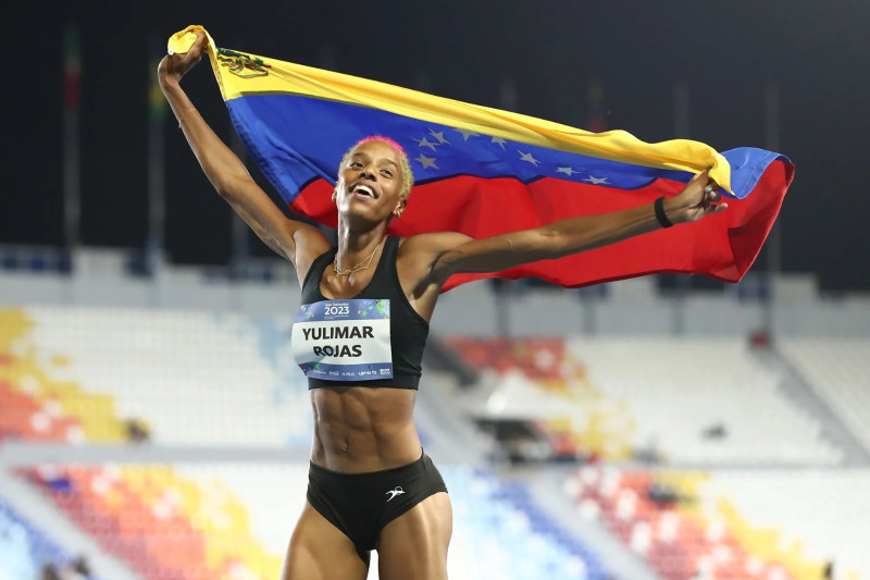 Yulimar Rojas, la mejor atleta venezolana de todos los tiempos.