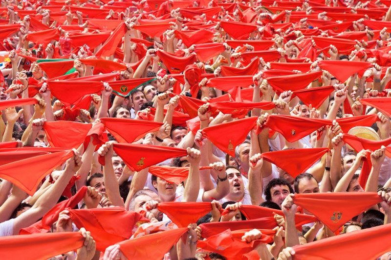 Fiesta de San Fermín en España