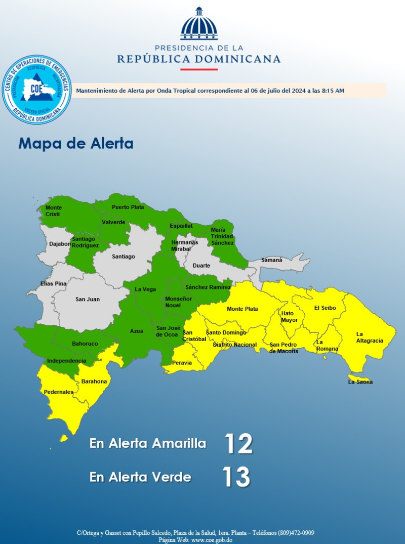 Persiste la amenaza de inundaciones en gran parte del país