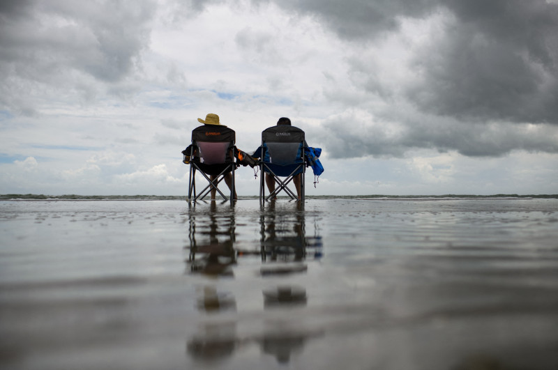 tormenta tropical Beryl a Corpus Christi, Texas