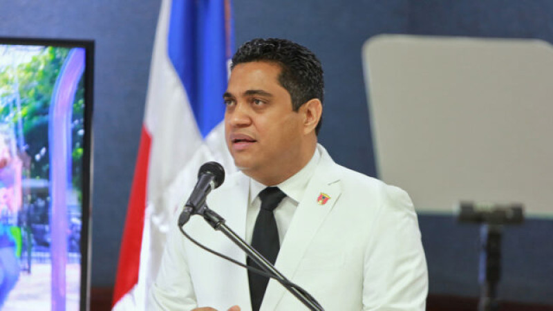 Kelvin Ruiz, alcalde del municipio La Vega.