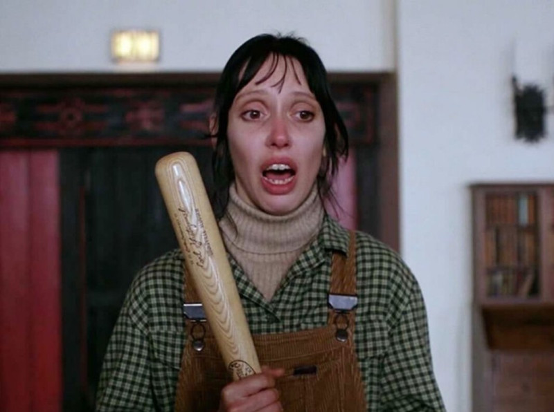 Shelley Duvall en una imagen de la película 'El resplandor', de 1980. La actriz falleció este jueves 11 de julio 2024 a los 75 años de edad.