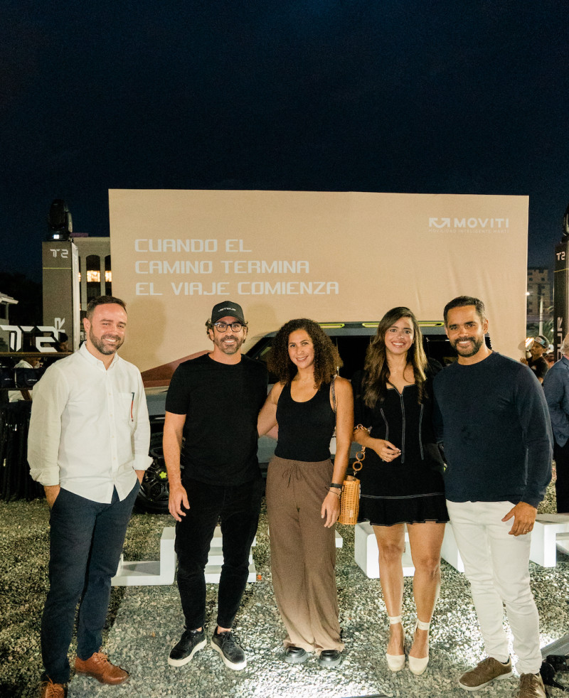 Luis Aquino, José Aquino, Margy Rijo, Karla Balcácer y Alejandro Núñez