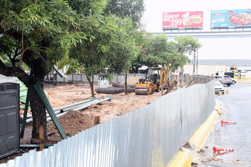 Los trabajos del parque "Zooberto" se realizan desde hace tres meses.