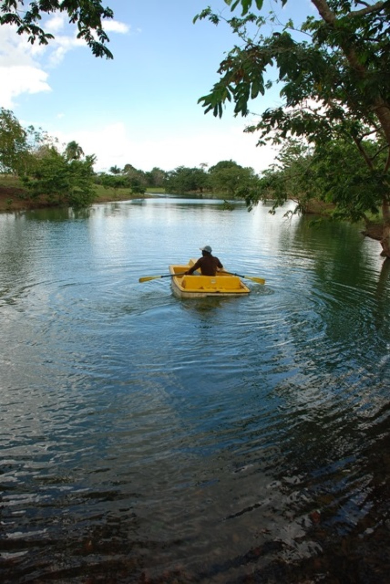 Laguna Manatí, en La Victoria.
