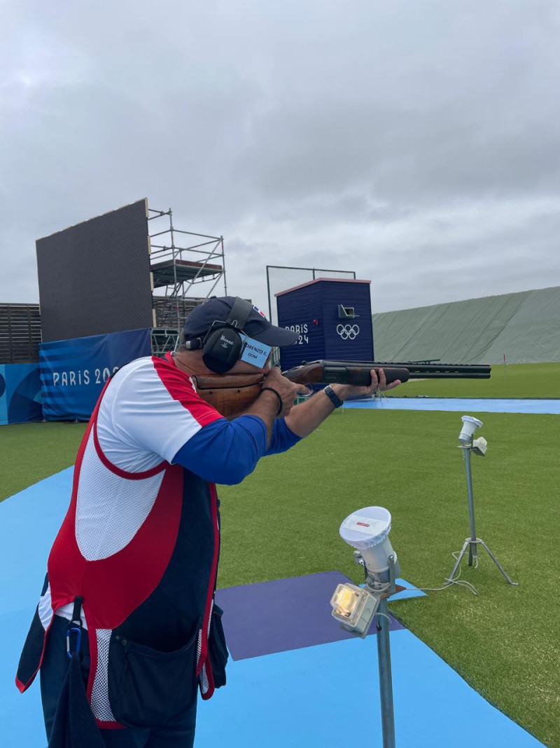 Eduardo Lorenzo está participando en sus segundos Juegos Olímpicos.