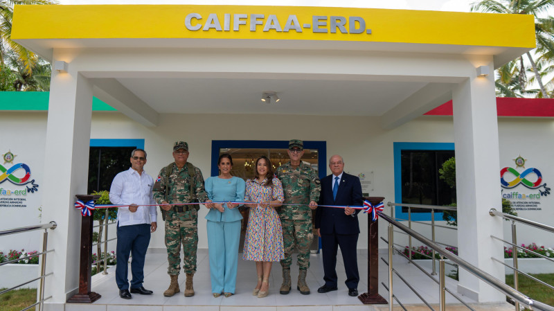 Inauguración del Centro de Atención Integral de las Fuerzas Armadas.