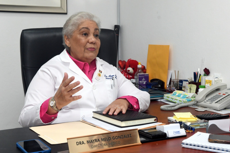 La doctora Mayra Melo González, directora del Instituto de Cardiología.