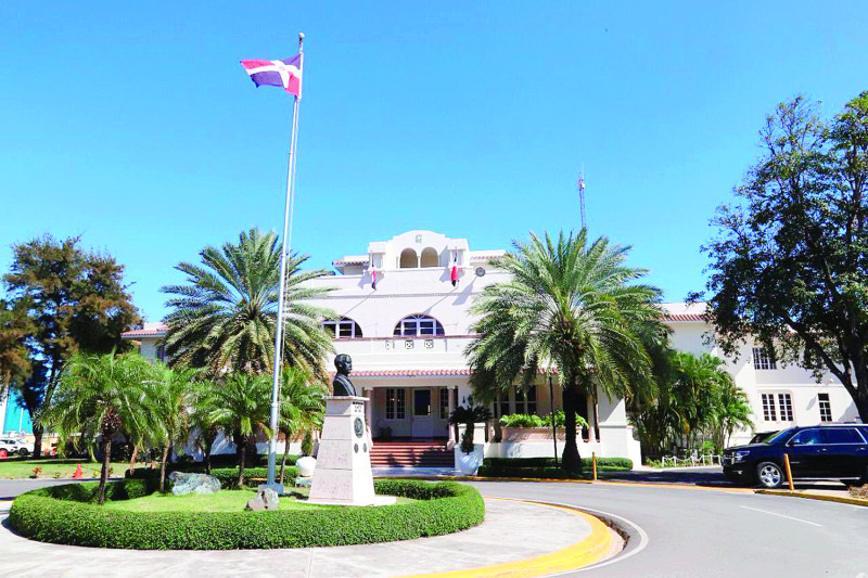 Sede de la Cancillería dominicana.