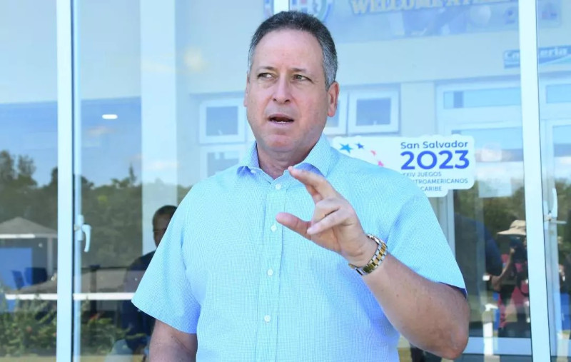 José Mera, presidente de la Federación Dominicana de Tiro al Plato.